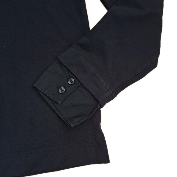 Mens Y2K AMERICA SHIRT BLK SIZE M - Picture 2 of 4